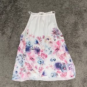 Women’s Papaya Floral Tank Top